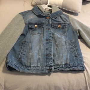 Kids denims hoodie